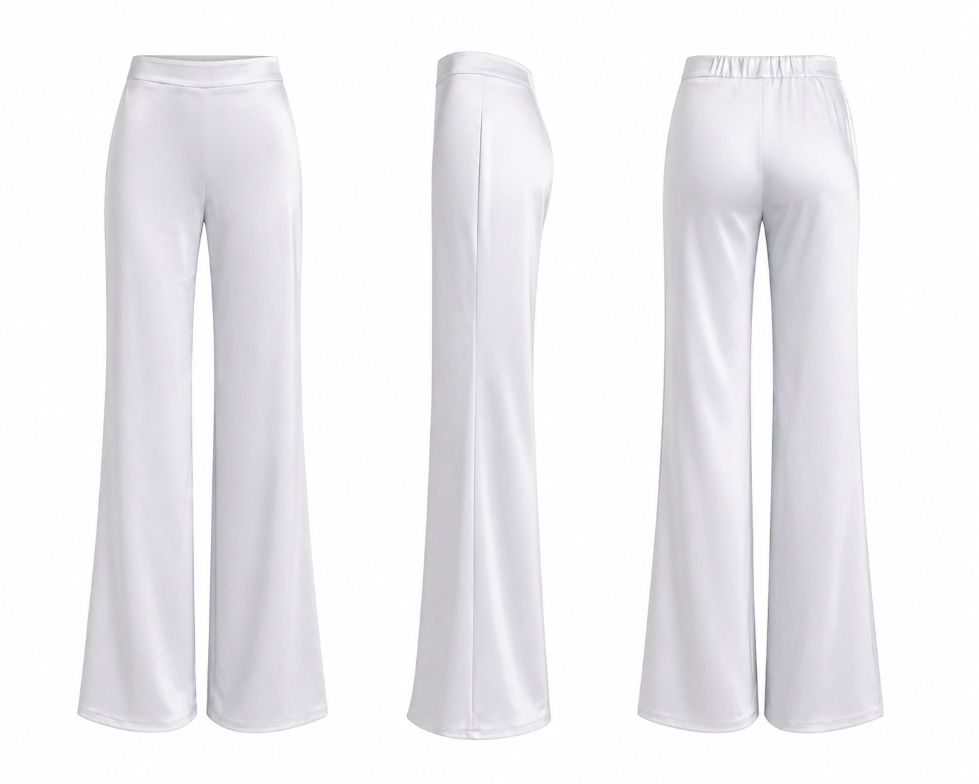 Silk Bell Pants