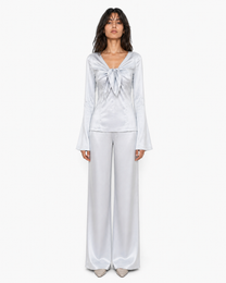 Silk Bell Pants